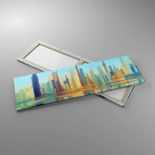 Canvas picture - Sunny Metropolis - 160x50 cm