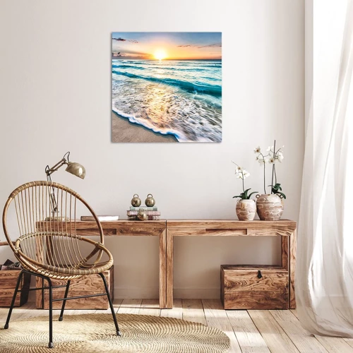 Canvas picture - Sunset View - 30x30 cm