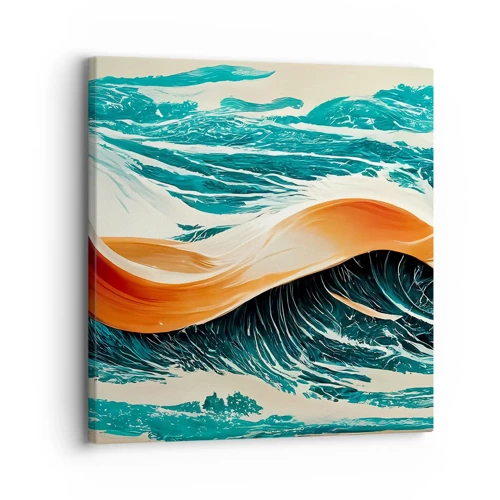 Canvas picture - Surfer's Dream - 30x30 cm