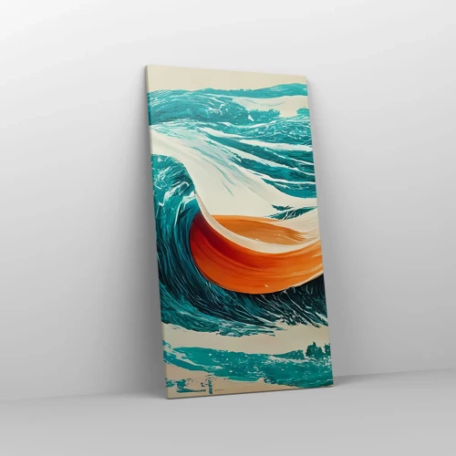 Canvas picture - Surfer's Dream - 55x100 cm