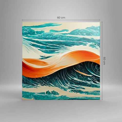 Canvas picture - Surfer's Dream - 60x60 cm