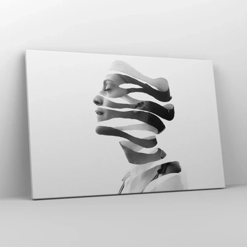 Canvas picture - Surrealistic Portrait - 120x80 cm