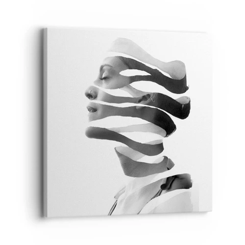 Canvas picture - Surrealistic Portrait - 30x30 cm