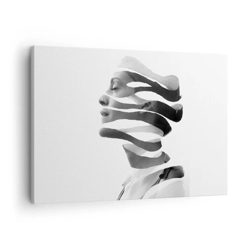 Canvas picture - Surrealistic Portrait - 70x50 cm