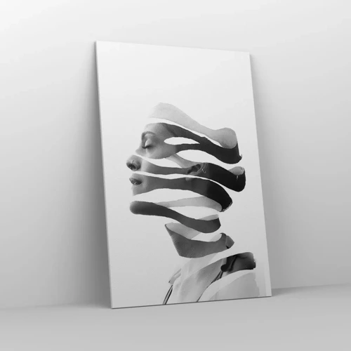 Canvas picture - Surrealistic Portrait - 80x120 cm