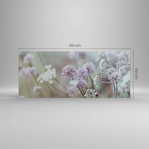 Canvas picture - Sweet Filigrees of Herbs - 120x50 cm