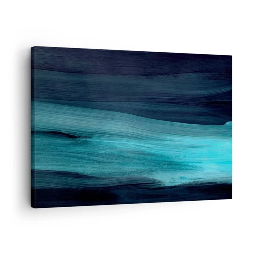 Canvas picture - Swim with the Flow - 70x50 cm