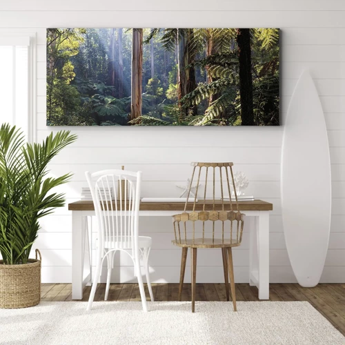 Canvas picture - Tale of a Forest - 100x40 cm