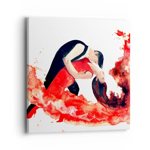 Canvas picture - Tango - Sensual Wave - 40x40 cm
