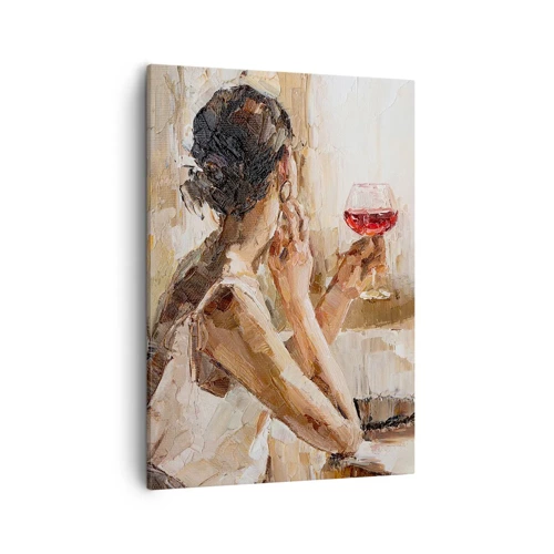 Canvas picture - Taste of a Good Moment - 50x70 cm