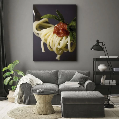 Canvas picture - Tasty Bite - 50x70 cm