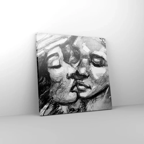 Canvas picture - Tender Moment - 30x30 cm
