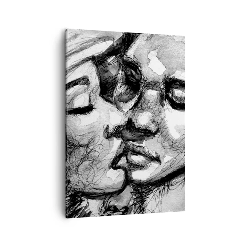 Canvas picture - Tender Moment - 50x70 cm