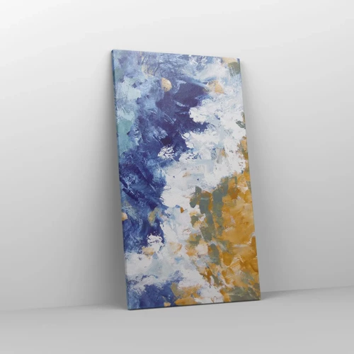 Canvas picture - The Dance of Elements - 45x80 cm