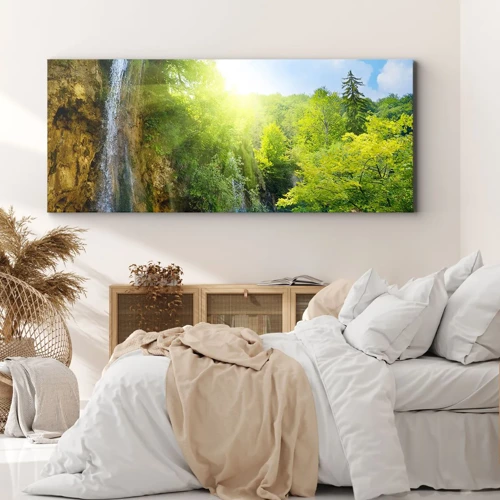 Canvas picture - This Must Be Eden - 140x50 cm
