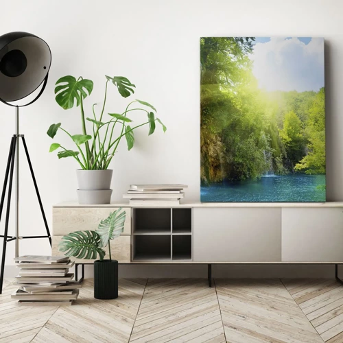 Canvas picture - This Must Be Eden - 55x100 cm