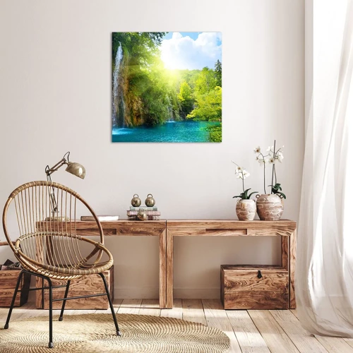 Canvas picture - This Must Be Eden - 60x60 cm