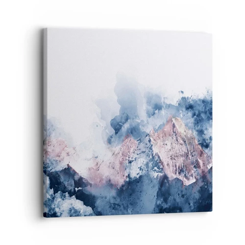 Canvas picture - Those Summits! - 30x30 cm