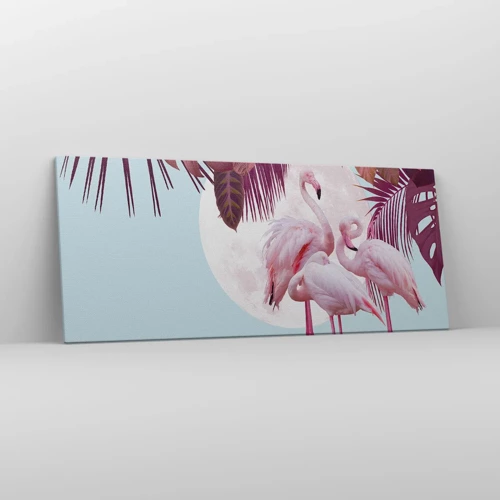 Canvas picture - Three Bird Graces - 120x50 cm
