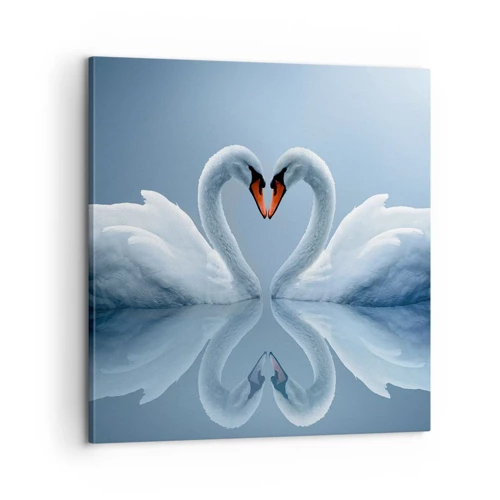 Canvas picture - Time for Love - 60x60 cm