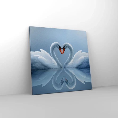 Canvas picture - Time for Love - 60x60 cm