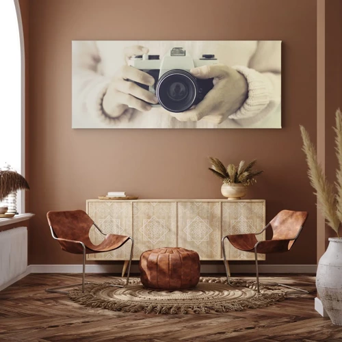Canvas picture - To Know More… - 100x40 cm