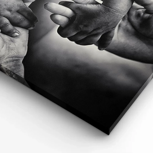 Canvas picture - To be a Man - 100x40 cm