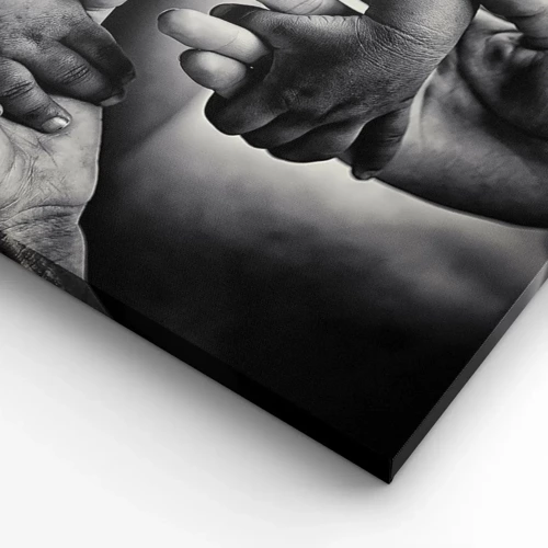 Canvas picture - To be a Man - 100x70 cm