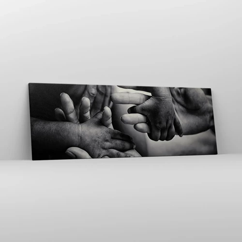 Canvas picture - To be a Man - 140x50 cm