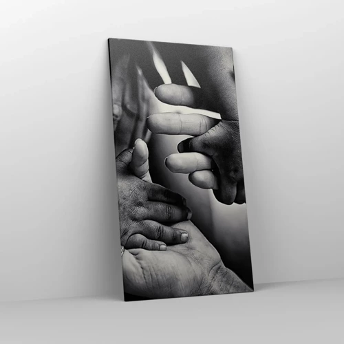 Canvas picture - To be a Man - 65x120 cm