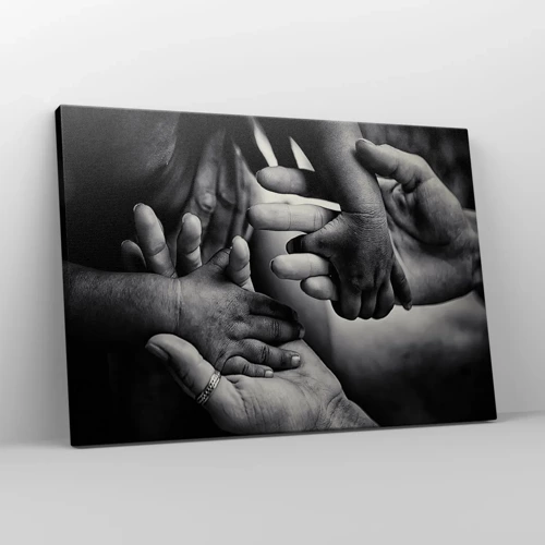 Canvas picture - To be a Man - 70x50 cm