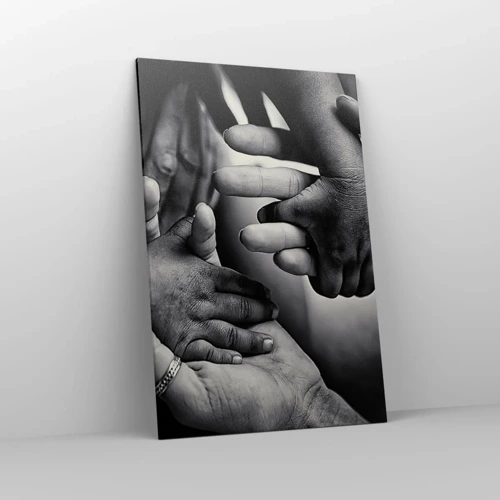 Canvas picture - To be a Man - 80x120 cm