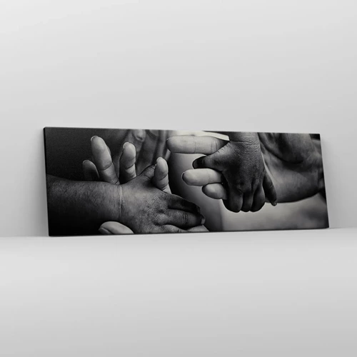 Canvas picture - To be a Man - 90x30 cm