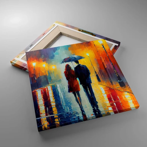 Canvas picture - Together - Colourful Night - 30x30 cm