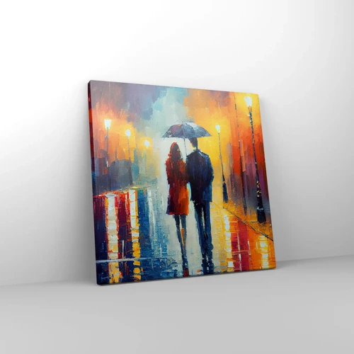 Canvas picture - Together - Colourful Night - 30x30 cm