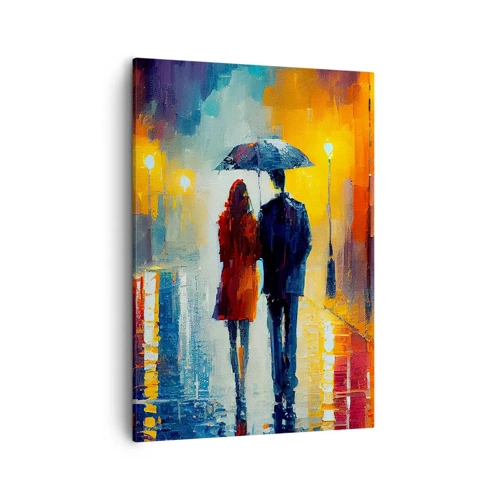 Canvas picture - Together - Colourful Night - 50x70 cm