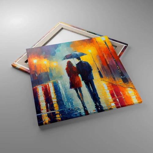 Canvas picture - Together - Colourful Night - 60x60 cm