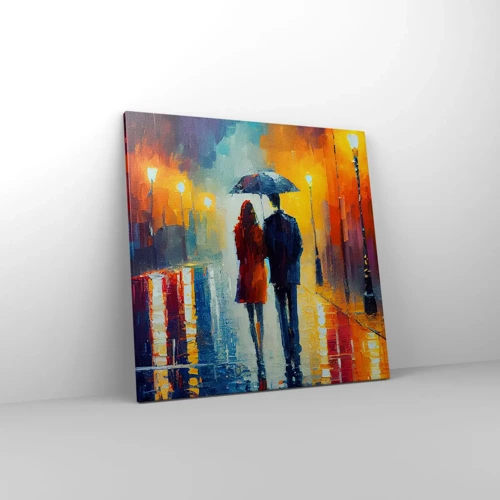 Canvas picture - Together - Colourful Night - 60x60 cm