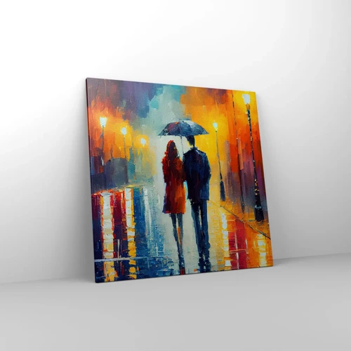 Canvas picture - Together - Colourful Night - 70x70 cm