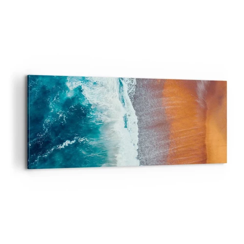 Canvas picture - Touch of the Ocean - 100x40 cm