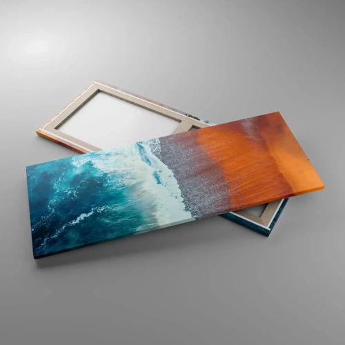 Canvas picture - Touch of the Ocean - 100x40 cm