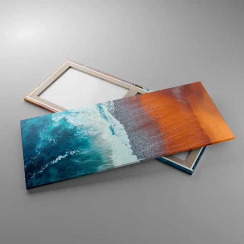 Canvas picture - Touch of the Ocean - 120x50 cm