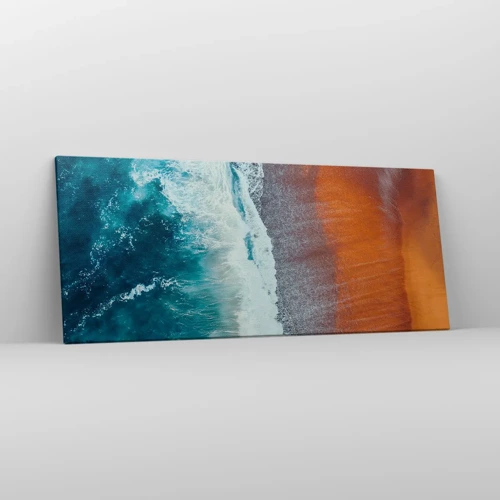 Canvas picture - Touch of the Ocean - 120x50 cm