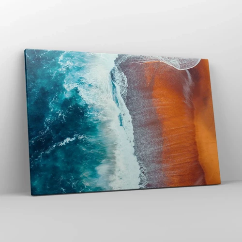 Canvas picture - Touch of the Ocean - 120x80 cm