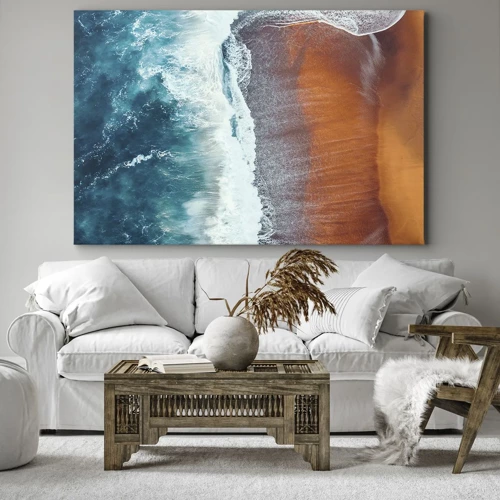 Canvas picture - Touch of the Ocean - 120x80 cm