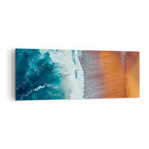 Canvas picture - Touch of the Ocean - 140x50 cm