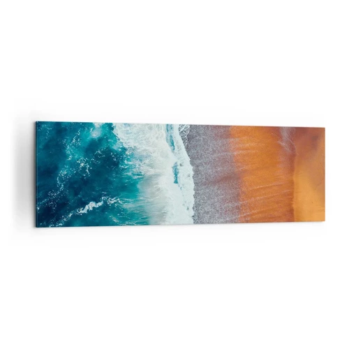 Canvas picture - Touch of the Ocean - 160x50 cm