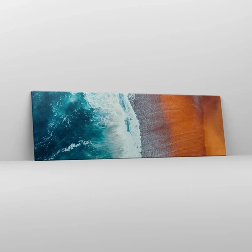 Canvas picture - Touch of the Ocean - 160x50 cm