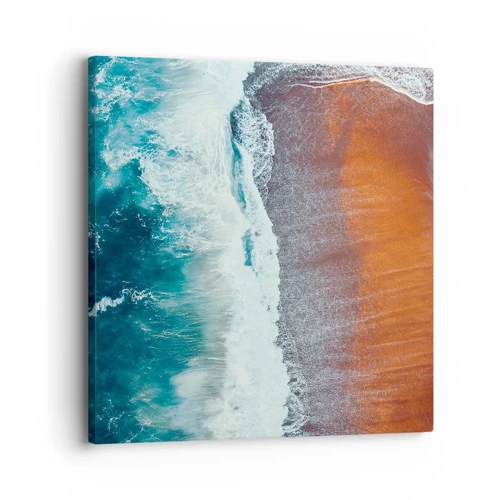 Canvas picture - Touch of the Ocean - 30x30 cm