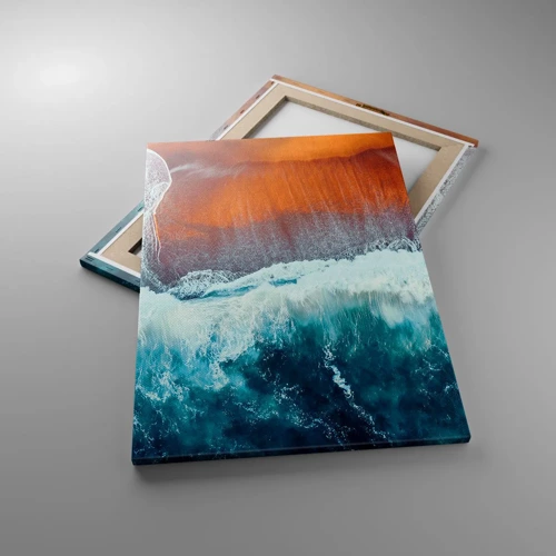 Canvas picture - Touch of the Ocean - 50x70 cm